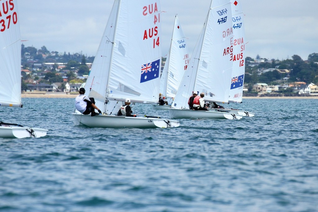 2012 - 470 Junior Worlds Day 6 &copy; Richard Gladwell www.photosport.co.nz